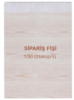 Dilman Sipariş Fişi Otokopili 1x50 2 Nüsha
