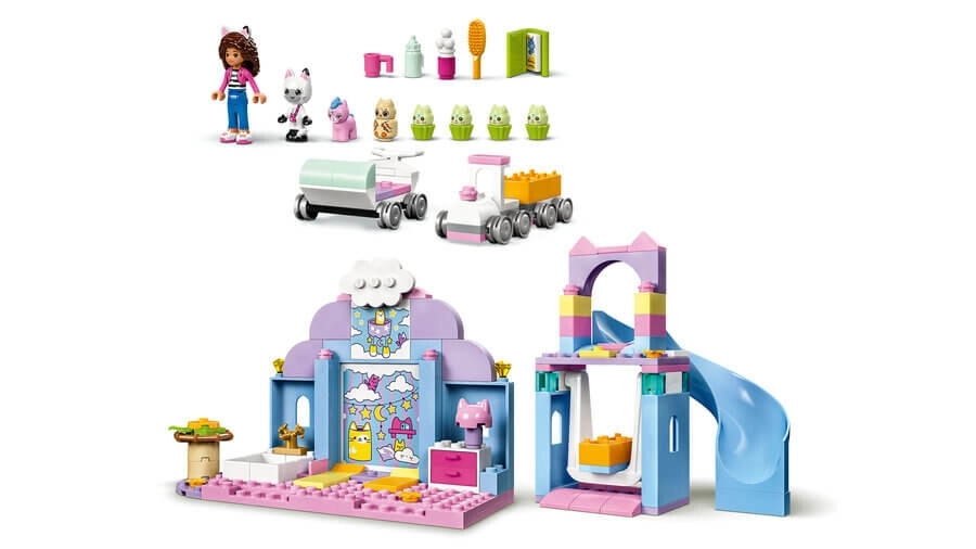 LEGO® 10796 Gabby’s Dollhouse Gabby’nin Kedicik Bakım Odası