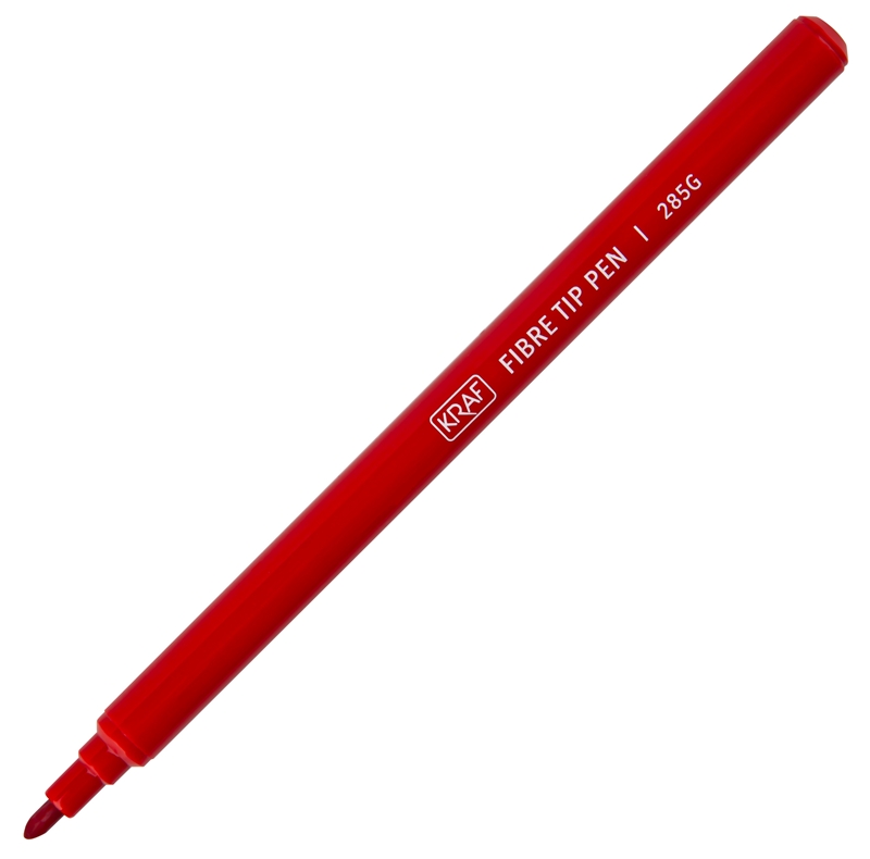 Kraf 285 Keçeli Kalem Kırmızı