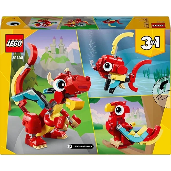 Lego ADR-LMC31145 Kırmızı Ejderha