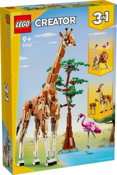 LEGO® Creator 31150 Vahşi Safari Hayvanları