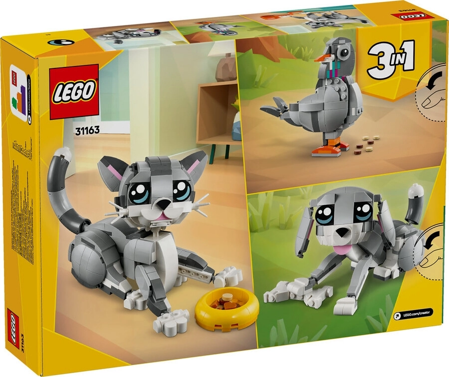 LEGO® Creator 31163 Oyunbaz Kedi