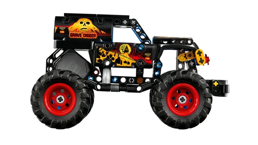Lego 42219 Monster Jam Grave Digger Ateş ve Buz 