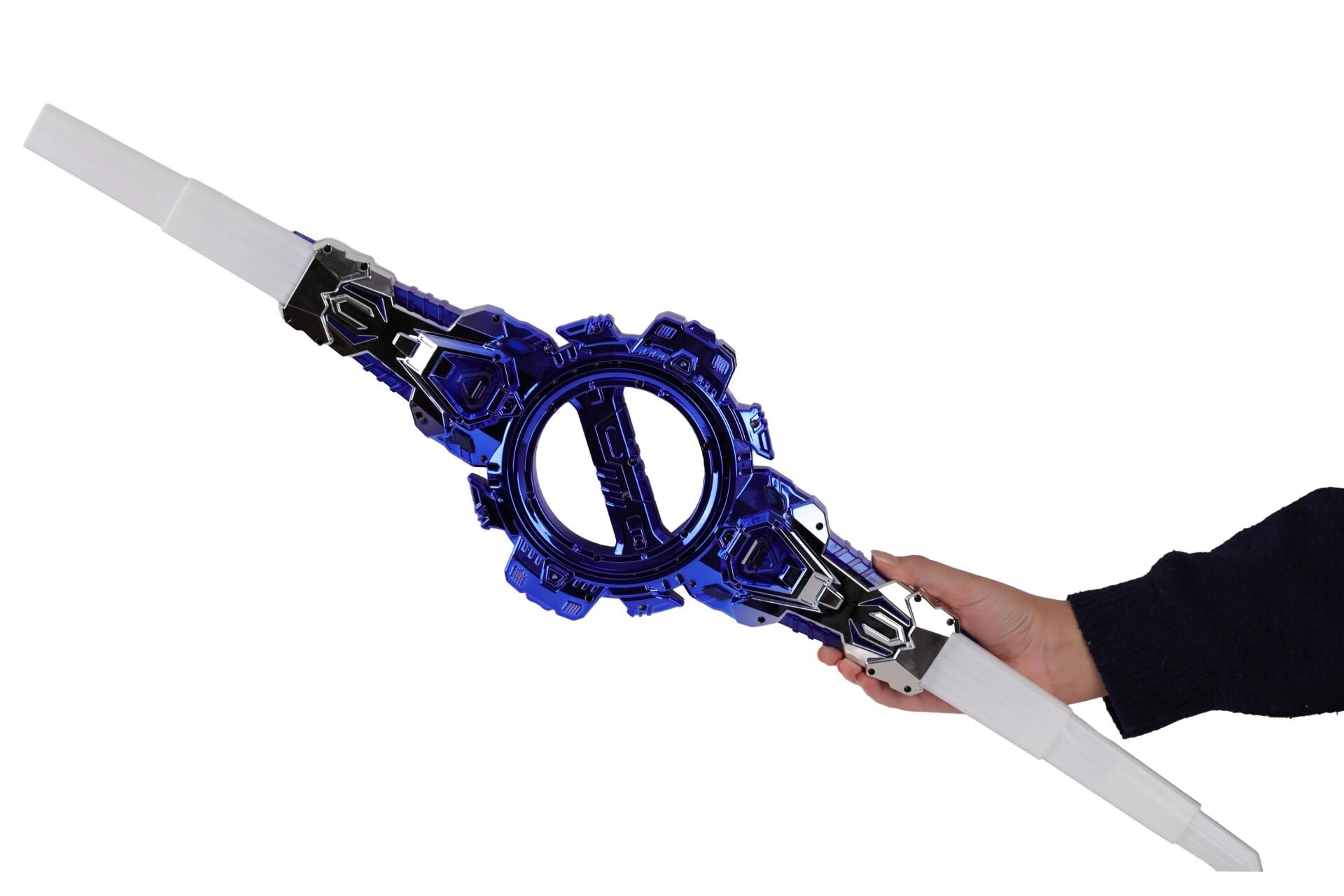 Gepettoys 456-44M Çift Taraflı 360 Drc Dönebilen Kıvılcım Saçan 7 Renk Led Işıklı Kılıç
