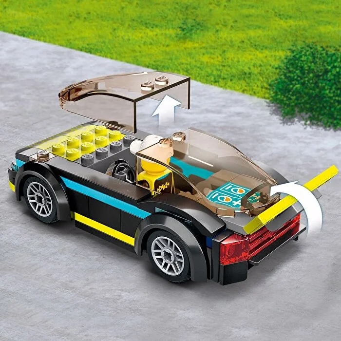 Lego City ADR-LSC60383 Elektrikli Spor Araba