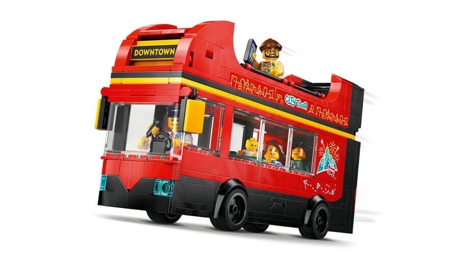 LEGO® 60407 City Kırmızı İki Katlı Gezi Otobüsü