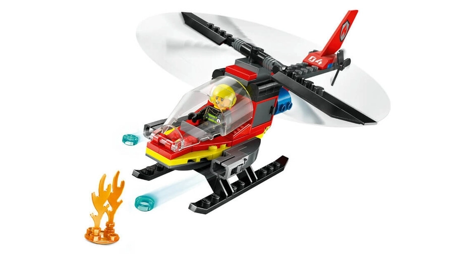 LEGO® City 60411 İtfaiye Kurtarma Helikopteri