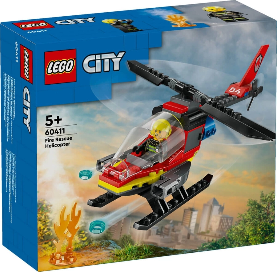 LEGO® City 60411 İtfaiye Kurtarma Helikopteri