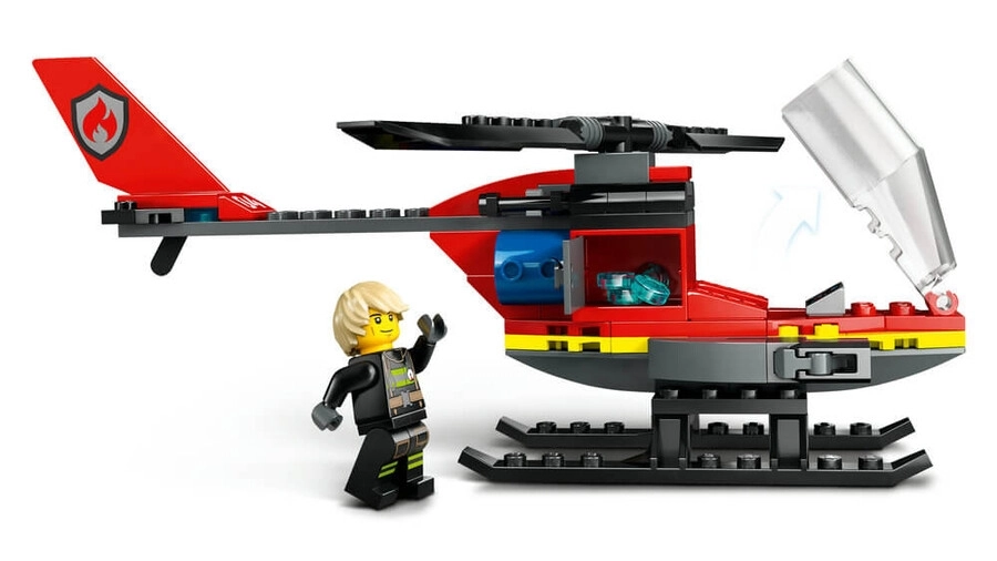 LEGO® City 60411 İtfaiye Kurtarma Helikopteri
