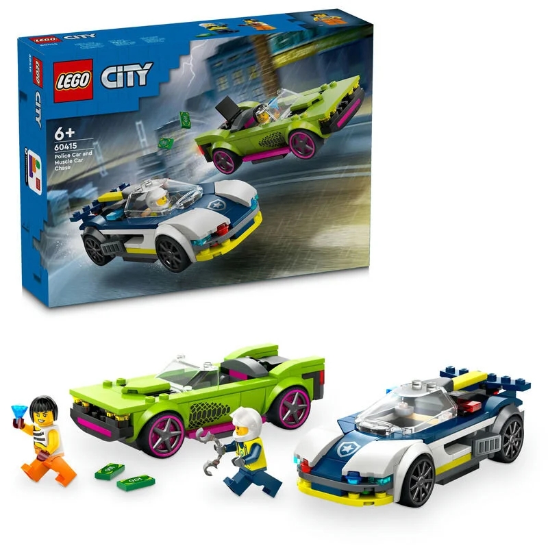 Lego City ADR-LSC60383 Elektrikli Spor Araba