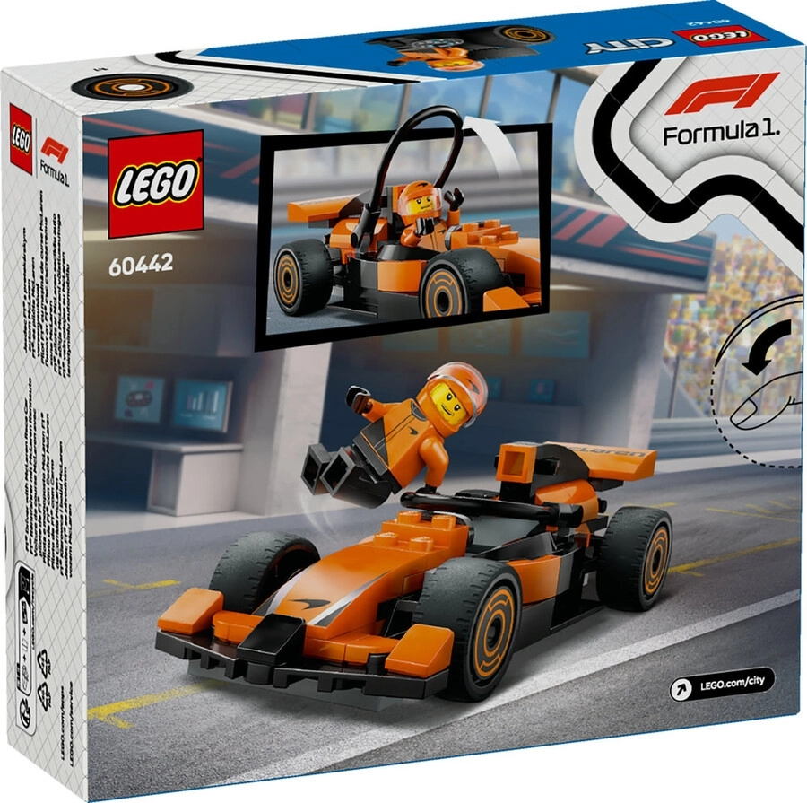 LEGO® City 60442 McLaren Yarış Arabalı F1® Sürücüsü