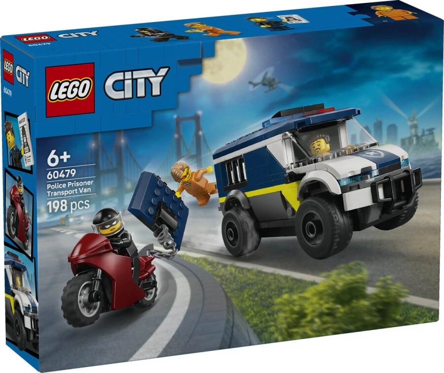 Lego City 60479 Polis Mahkum Nakliye Aracı 