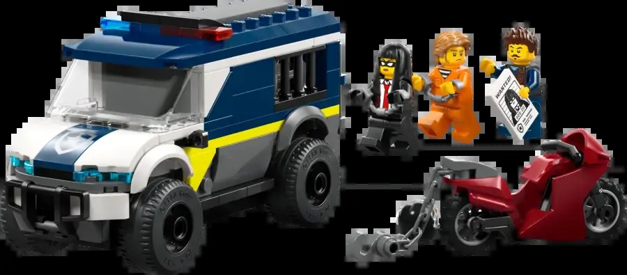Lego City 60479 Polis Mahkum Nakliye Aracı 
