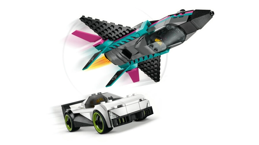 Lego City 60489 Jet Arabaya Karşı 