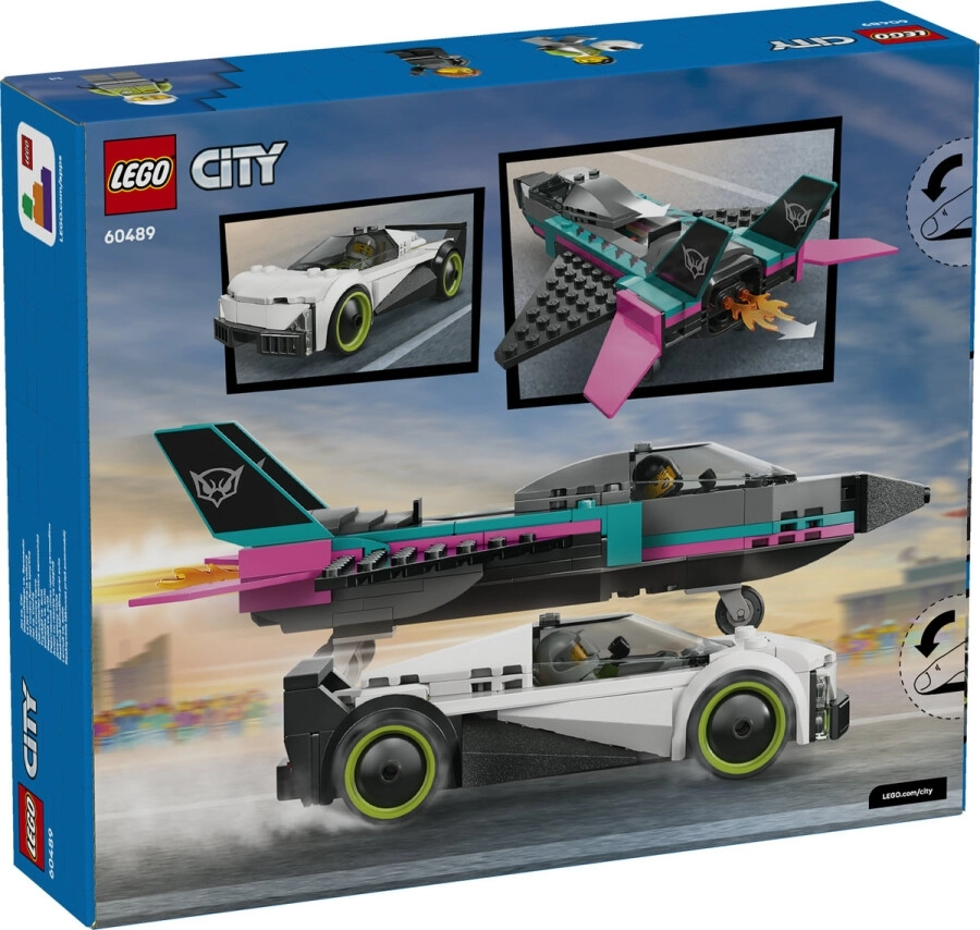 Lego City 60489 Jet Arabaya Karşı 
