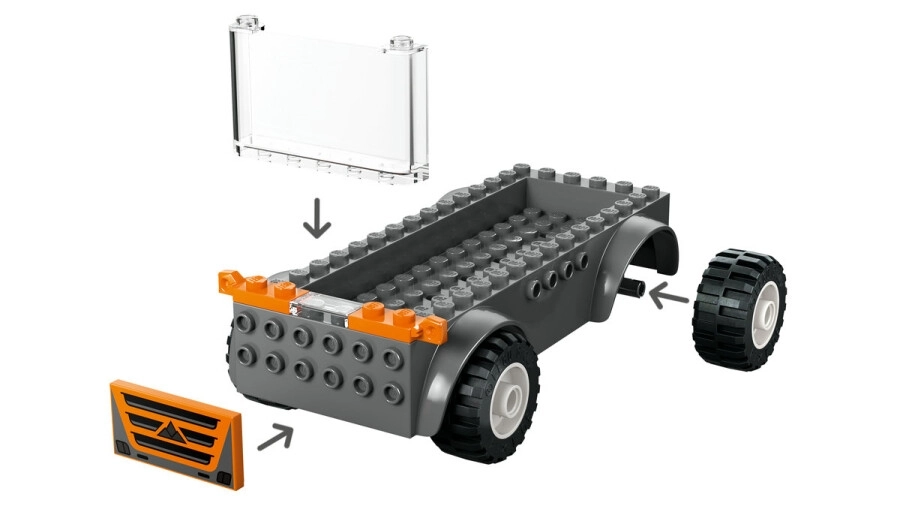 LEGO® City 60491 Motosiklet Taşıyıcı