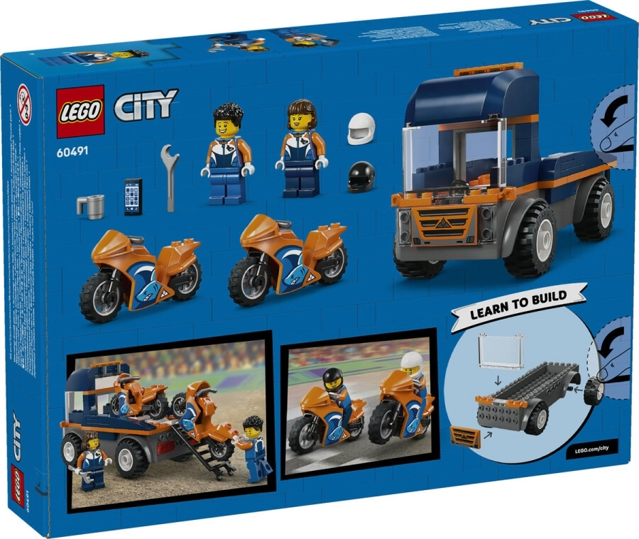 LEGO® City 60491 Motosiklet Taşıyıcı