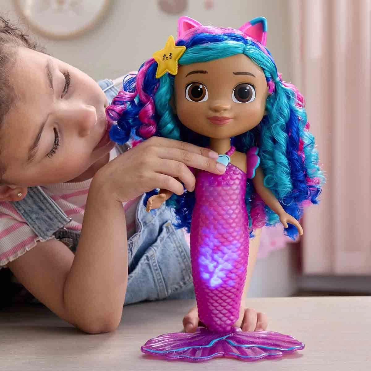 Spin Masters 6074338 Gabby`nin Hayal Evi Filmi: Özellikli Deniz Kızı Bebegi 