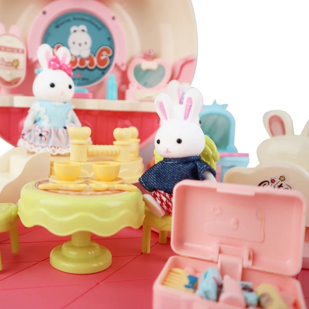 Mega 6695 Bay Dreamy Sırt Çantalı Mini Tavşan Evi
