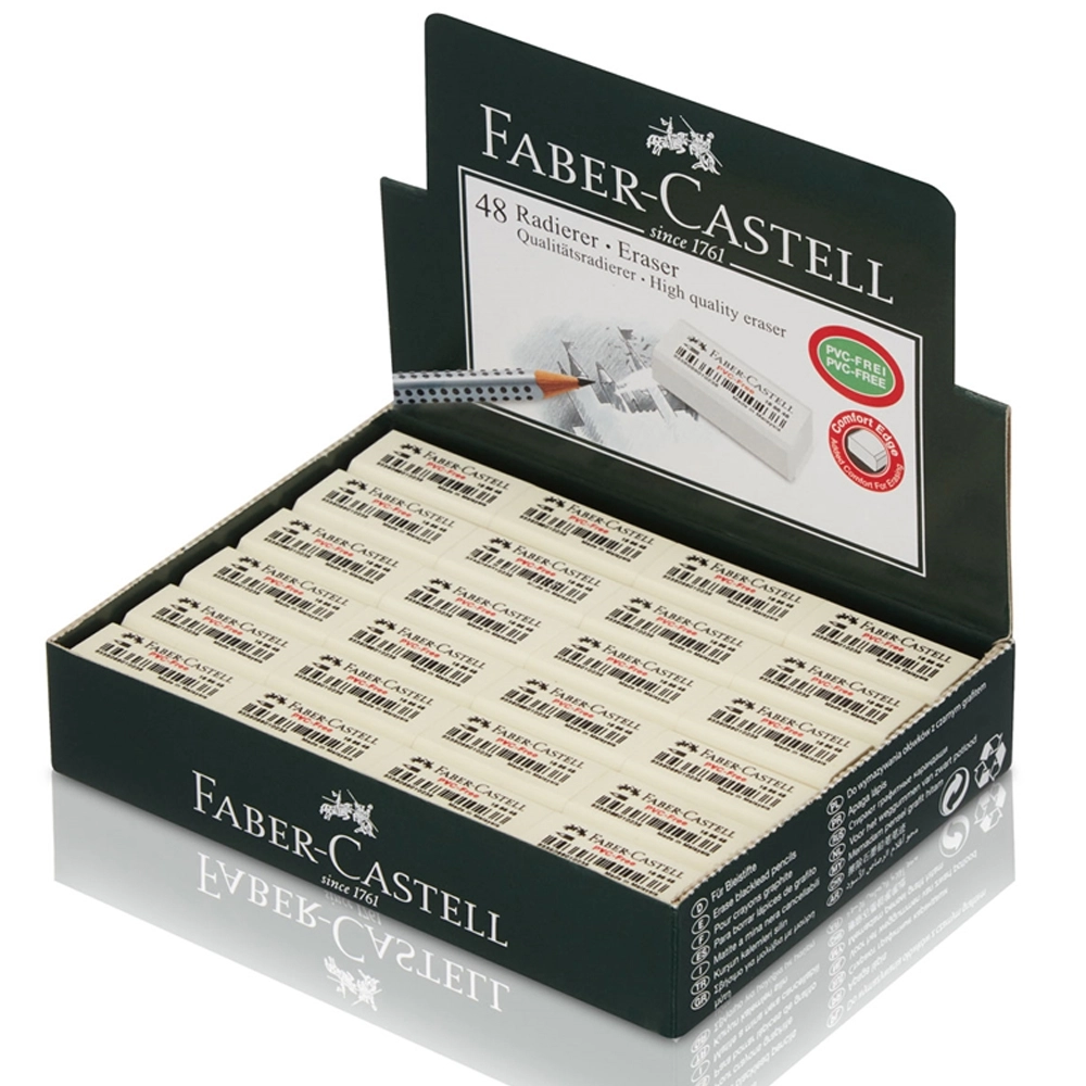 Faber Castell 188648 Silgi Beyaz 7086 Minik Boy