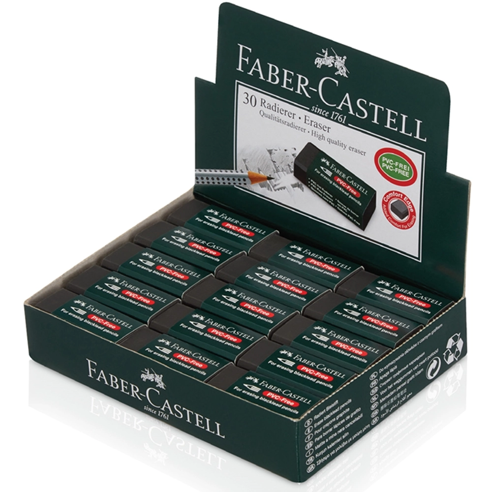 Faber Castell 188930 Silgi Siyah 7089 Küçük Boy