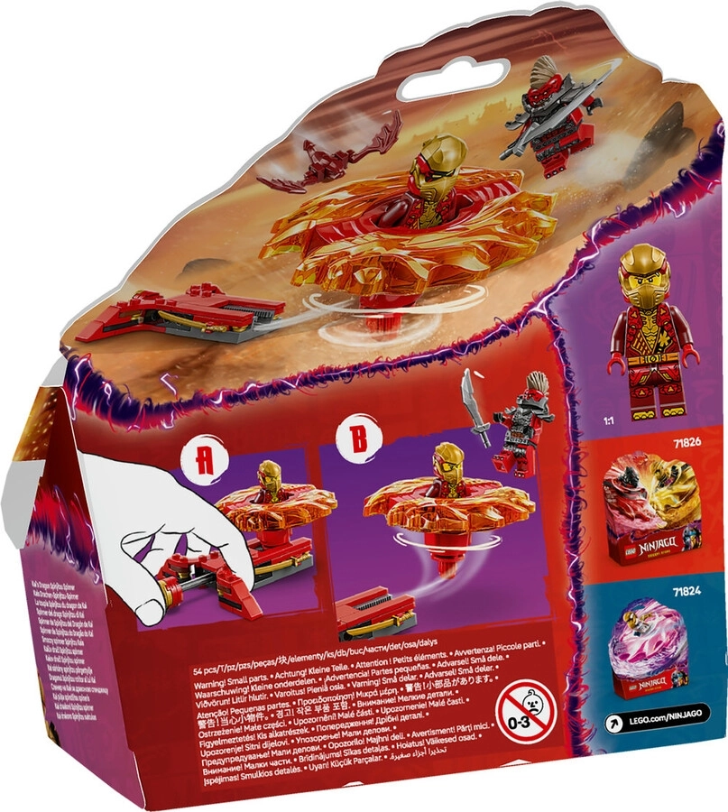 LEGO® 71823 NINJAGO Kai’nin Ejderha Spinjitzu Topacı
