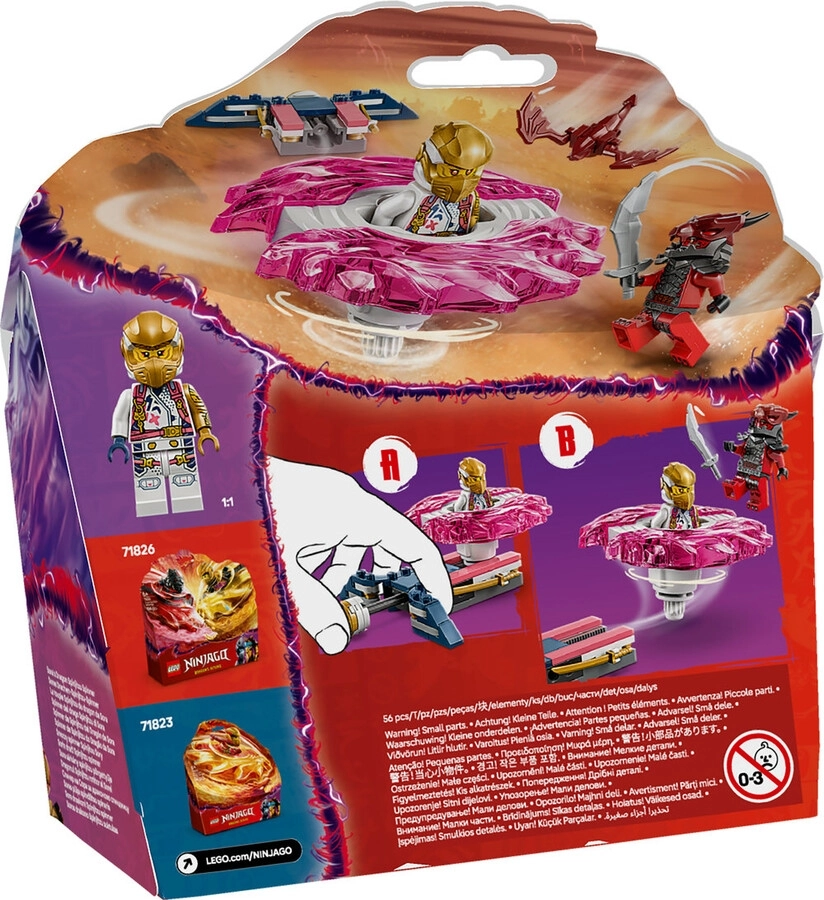 LEGO® 71824 NINJAGO Sora’nın Ejderha Spinjitzu Topacı