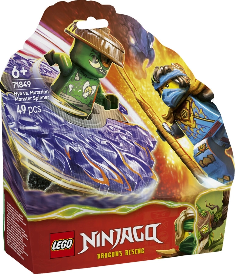 LEGO® 71849 NINJAGO® Nya, Mutasyon Canavarı Topacına Karşı