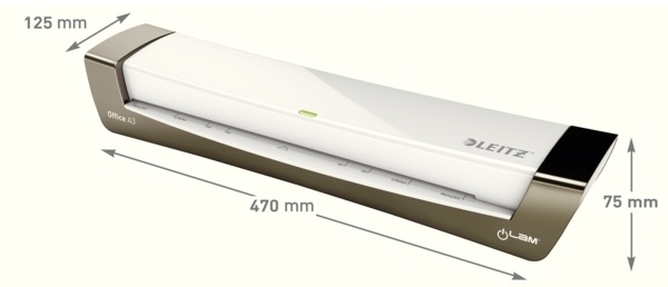 Leitz L-7253  Laminasyon Makinesi A3 İlam Office Gümüş