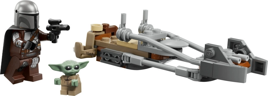Lego 75436 Star Wars Mandalorian Ve Grogu’nun Hız Motoru 