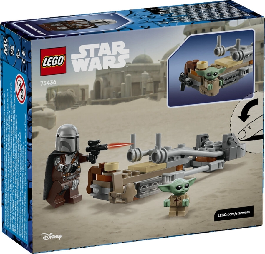 Lego 75436 Star Wars Mandalorian Ve Grogu’nun Hız Motoru 