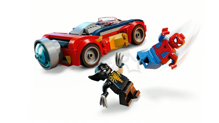 Lego 76336 Marvel Örümcek Adam Arabası Vs Venom Wolverine 