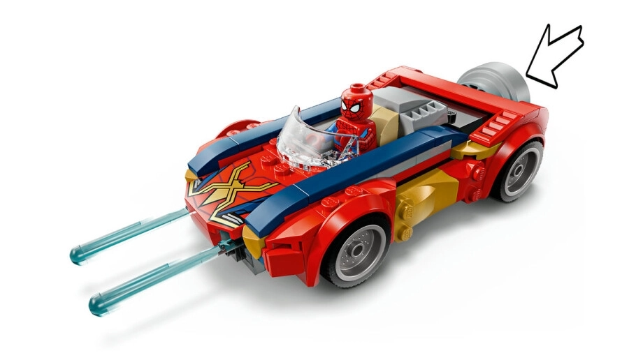 Lego 76336 Marvel Örümcek Adam Arabası Vs Venom Wolverine 