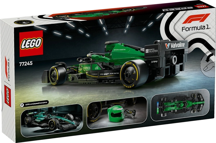 LEGO® 77245 Speed Champions Aston Martin Aramco F1® AMR24 Yarış Arabası