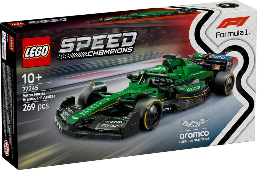 LEGO® 77245 Speed Champions Aston Martin Aramco F1® AMR24 Yarış Arabası