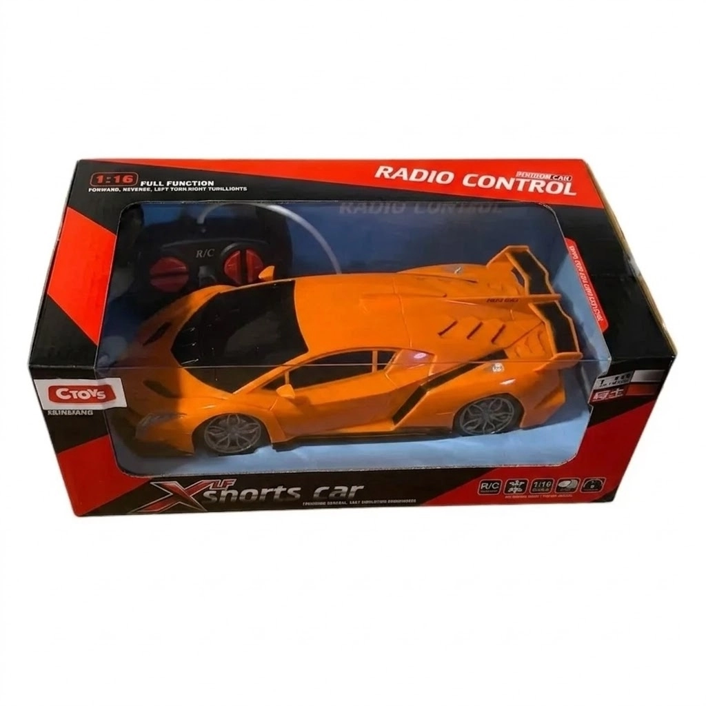 Ctoys 789-200A Uzaktan Kumandalı Işıklı Sesli Model Araba 1:16 Asorti