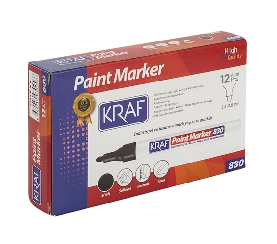 Kraf 830 Paint Markör Beyaz