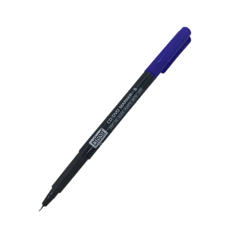 Cassa 8726 CD ve DVD Permanent Marker S Tip Mavi