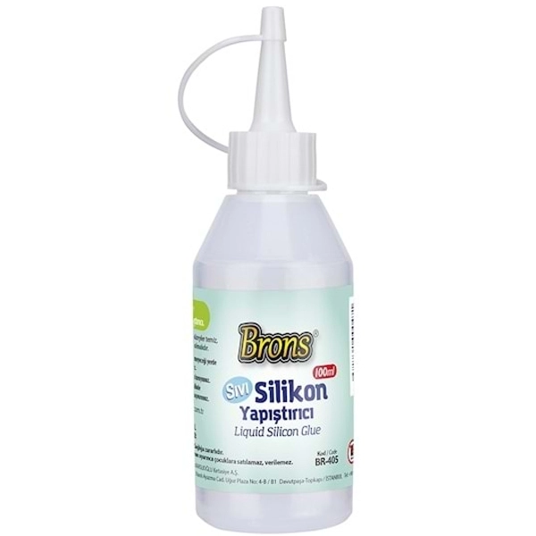 Brons BR-405 Yapıştırıcı Sıvı Silikon 100ml