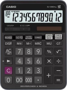 Casio DJ-120D Plus Hesap Makinesi Masaüstü