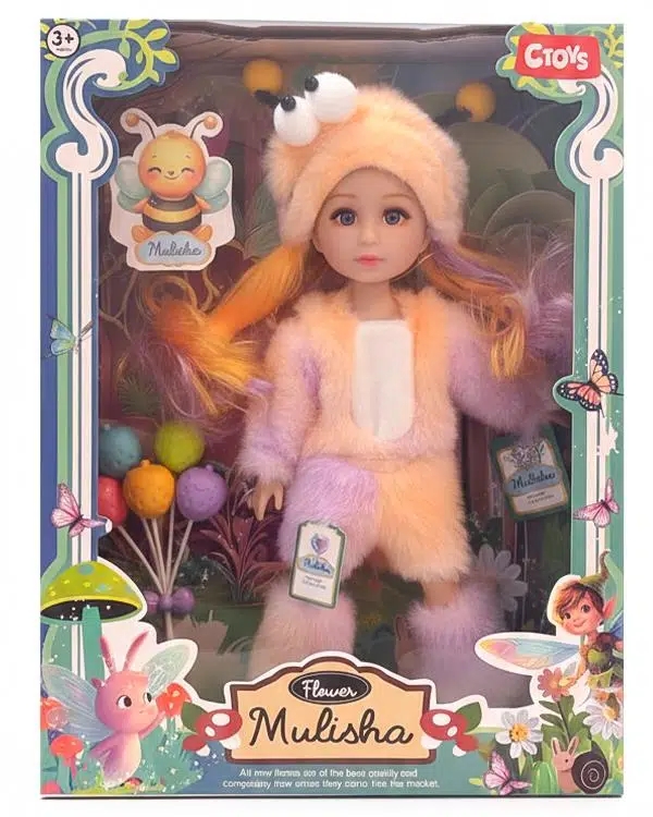 Ctoy QJ183D Kostümlü Oyuncak Bebek Seti 