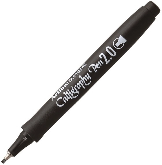 Artline EPF-242 Kaligrafi Kalemi Supreme 2.0mm Siyah