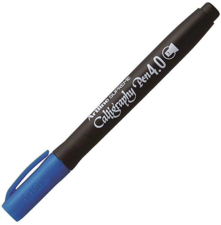 Artline EPF-244 Kaligrafi Kalemi Supreme 4.0mm Mavi