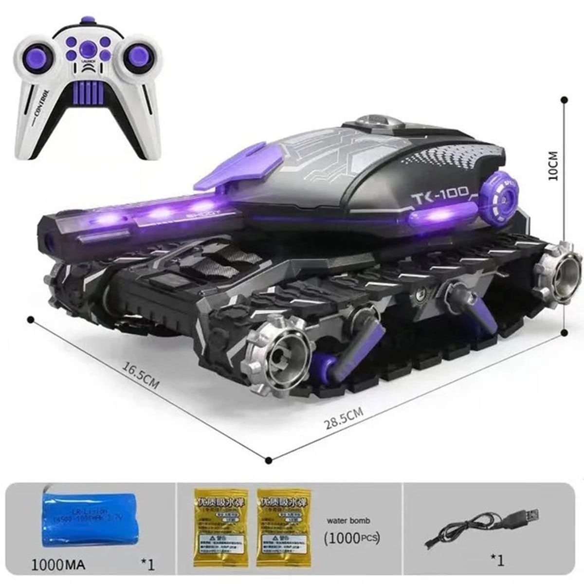 Gepettoys HD5011 2.4Ghz Su Atan Tank 