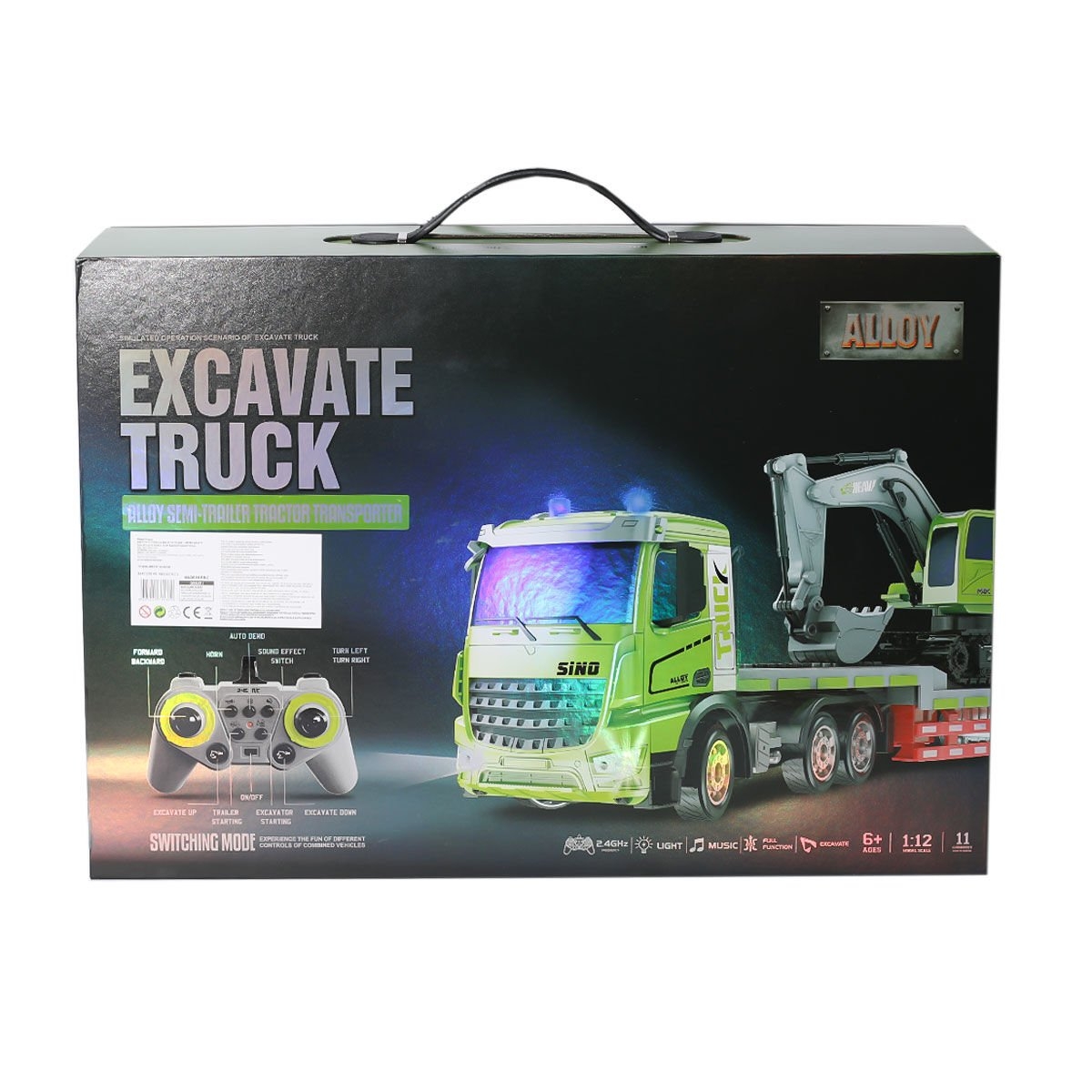Gepettoys HJ8010 Kumandalı Tır Excavatör