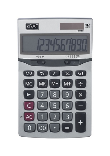 Kraf HM-150 Hesap Makinesi Masaüstü 12 Hane