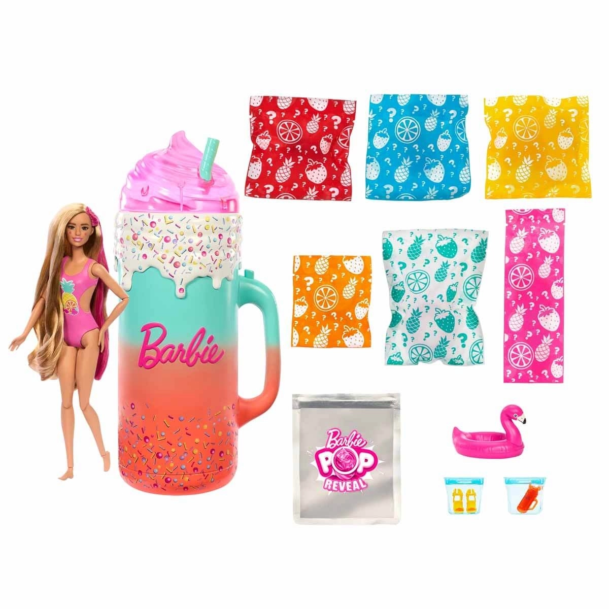 Mattel HRK57 Barbie Pop Reveal Sürprizli Bardak Oyun Seti 
