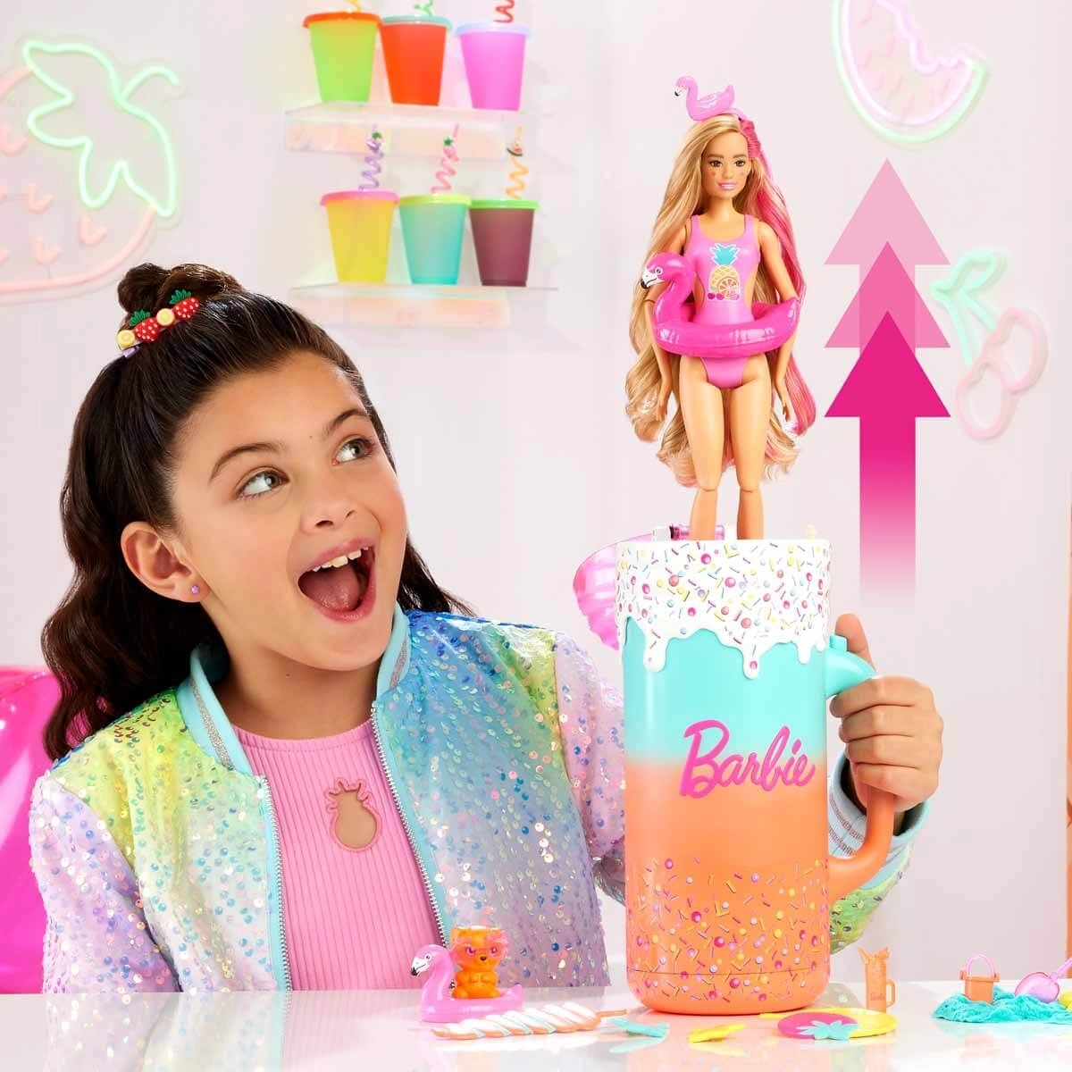 Mattel HRK57 Barbie Pop Reveal Sürprizli Bardak Oyun Seti 