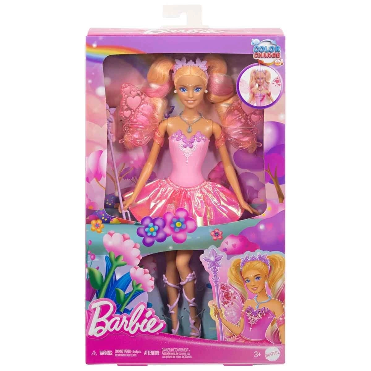 Mattel JCP76 Barbie Renk Değiştiren Peri Kızı Bebek 