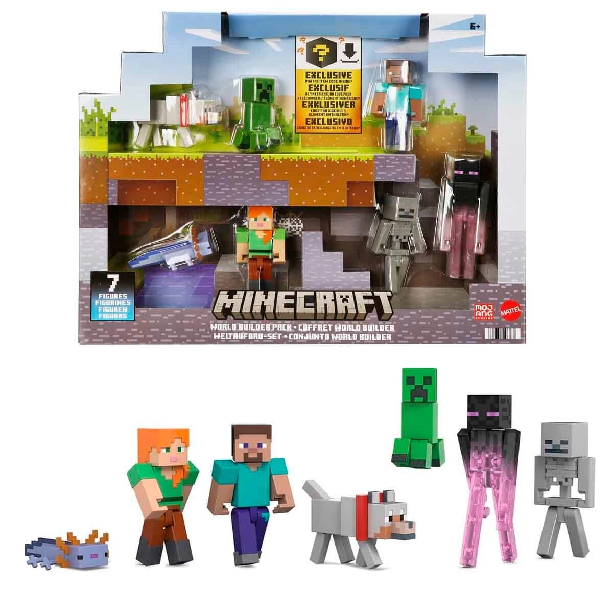Mattel MTL-JFG66 Minecraft Overworld Seti